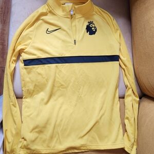 Premier league Nike fleece pull over USED